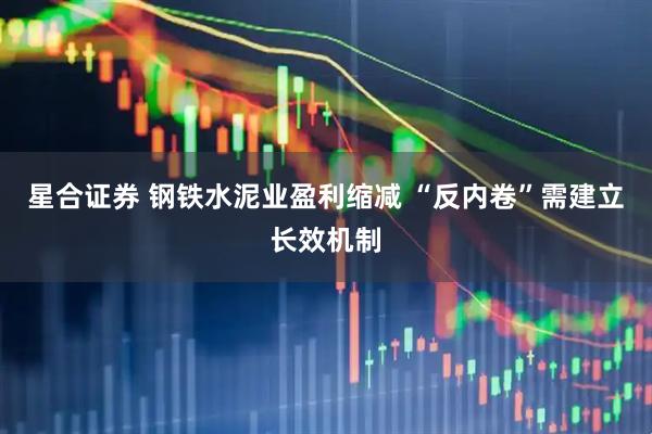 星合证券 钢铁水泥业盈利缩减 “反内卷”需建立长效机制